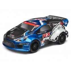 Maverick MV28076 CLEAR RALLY BODY WITH DECALS ION RX